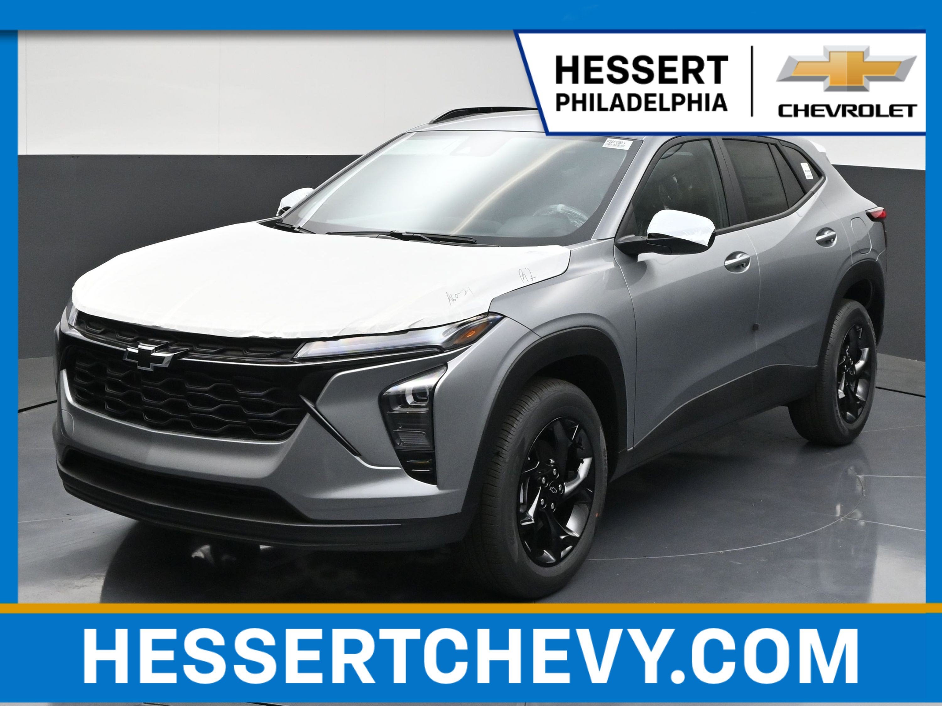 2026 Chevrolet Trax LT in Sterling Gray Metallic — front three-quarter view